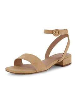 Women's Nobu one band low block heel sandal  Wide Widths Available