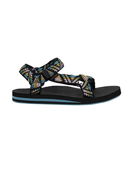 CUSHIONAIRE Women's Summer Sport Mat Sandal With +Comfort