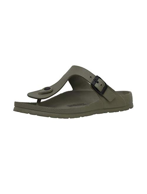 CUSHIONAIRE Women's Ella EVA comfort footbed Sandal with +Comfort