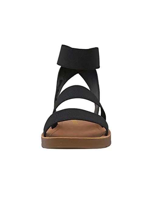 CUSHIONAIRE Women's Indego Stretch Sandal