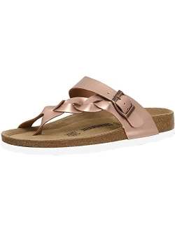 Women's Libby Cork footbed Sandal with  Comfort and Wide Widths Available,