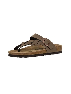 Women's Libby Cork footbed Sandal with  Comfort and Wide Widths Available,