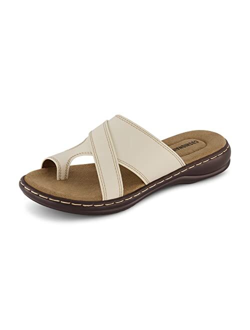 CUSHIONAIRE Women's Blare comfort sandal +Comfort Foam