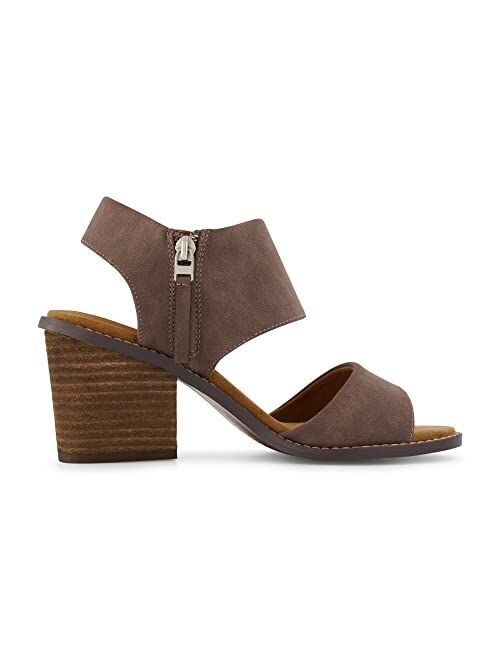 CUSHIONAIRE Women's Rosanna cut out sandal +Memory Foam and Wide Widths Available