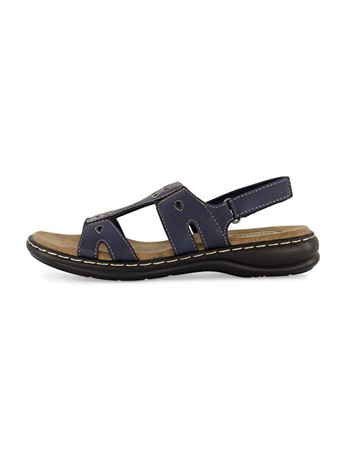 CUSHIONAIRE Women's Briar comfort sandal +Comfort Foam