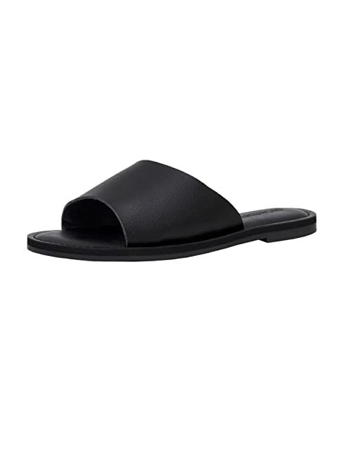 CUSHIONAIRE Women's Carly slide Sandal with Memory Foam