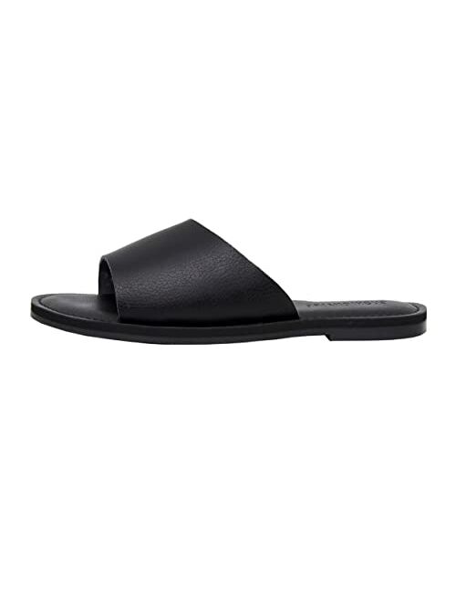 CUSHIONAIRE Women's Carly slide Sandal with Memory Foam