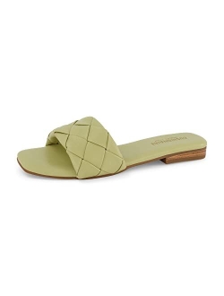 Women's Franca woven slide sandal  Memory Foam, Wide Widths Available