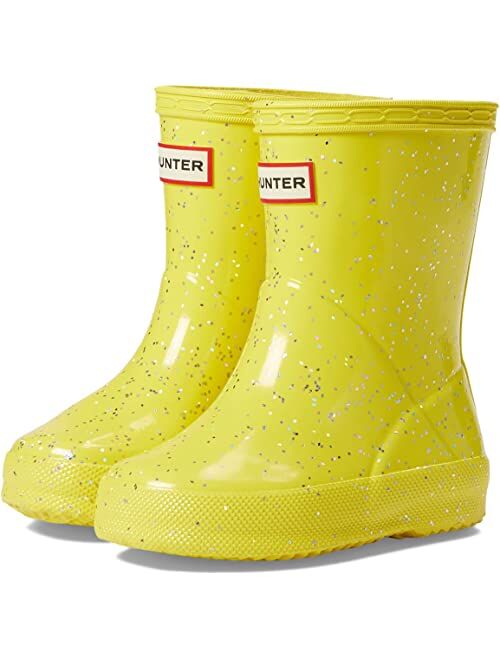 Hunter Boots Hunter Kids Original First Classic Giant Glitter Wellington Boots (Toddler/Little Kid)