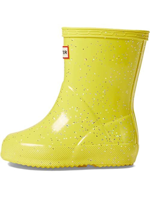 Hunter Boots Hunter Kids Original First Classic Giant Glitter Wellington Boots (Toddler/Little Kid)