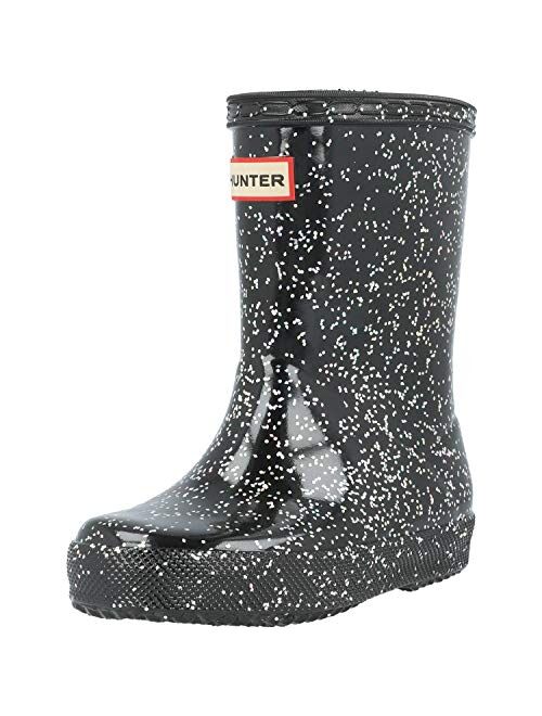 Hunter Boots Hunter Kids Original First Classic Giant Glitter Wellington Boots (Toddler/Little Kid)