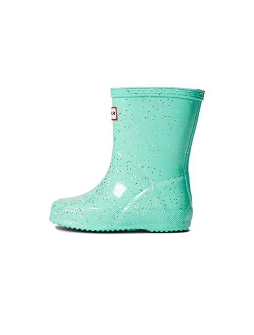 Hunter Boots Hunter Kids Original First Classic Giant Glitter Wellington Boots (Toddler/Little Kid)