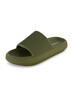 Men's Feather pool slide with  Comfort