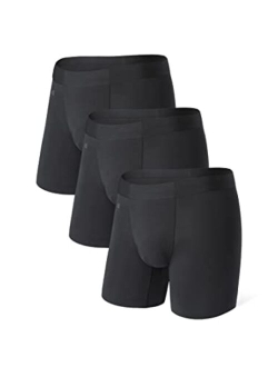 Men's Micro Modal Boxer Briefs Soft Trunks 3 or 4 Pack