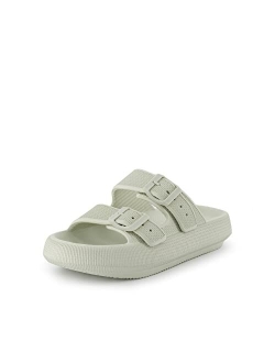 Women's Fame recovery cloud slide with  Comfort