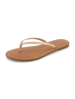 Women's Cora Flat Flip Flop Sandal with  Comfort