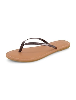 Women's Cora Flat Flip Flop Sandal with  Comfort