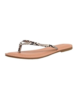 Women's Cora Flat Flip Flop Sandal with  Comfort