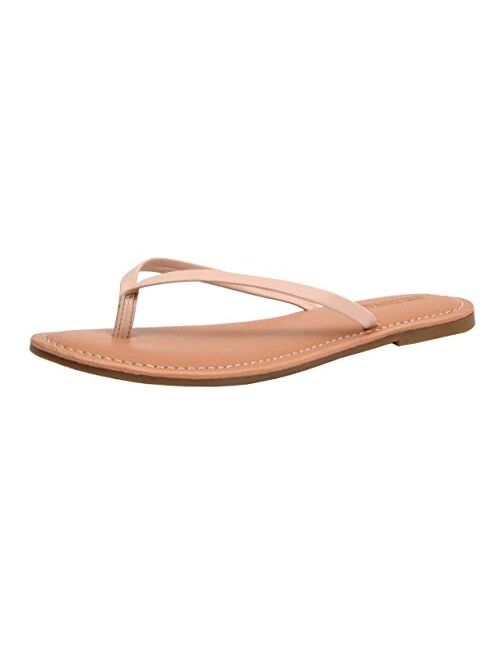 CUSHIONAIRE Women's Cora Flat Flip Flop Sandal with +Comfort