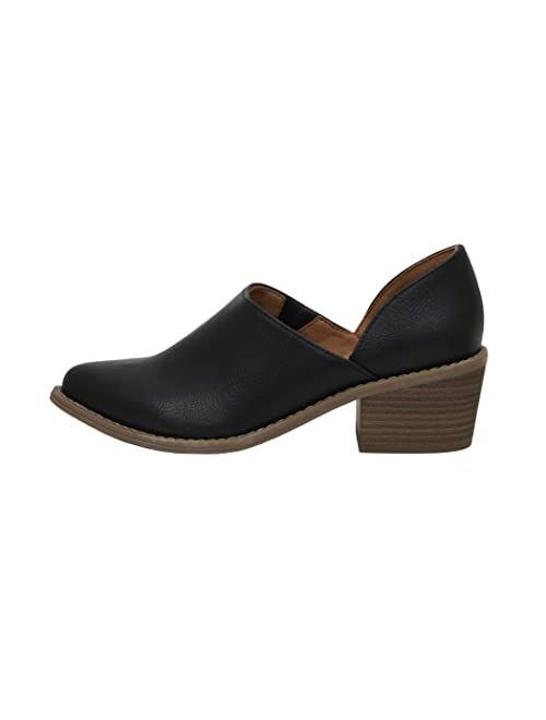 CUSHIONAIRE Women's Eddie slip on shootie +Memory Foam