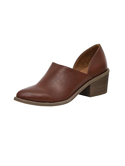 CUSHIONAIRE Women's Eddie slip on shootie +Memory Foam