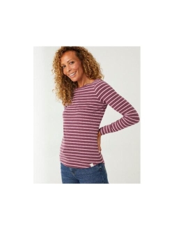 FATFACE Organic Cotton Breton Tee - Women's