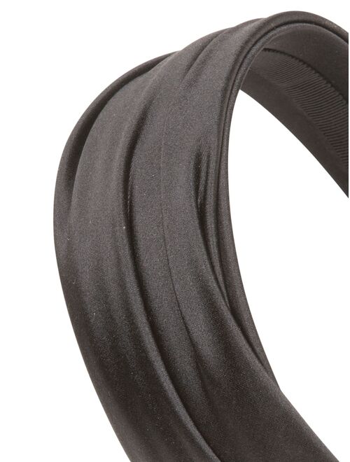 Jennifer Behr Natasha satin-finish headband