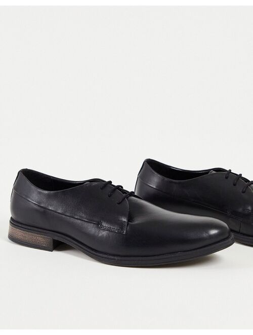 Jack & Jones Leather shoes in black