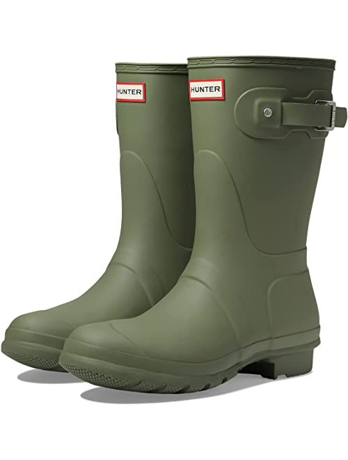 Hunter Boots Hunter Original Short Logo Backstrap Boot