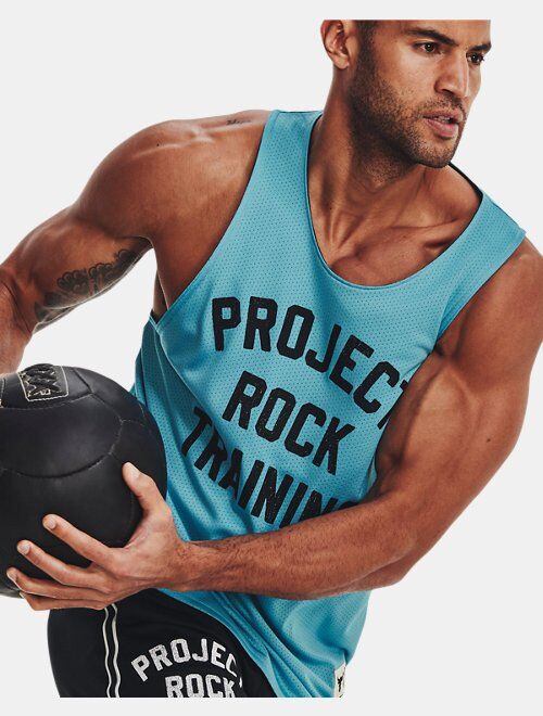 Under Armour Men's Project Rock Reversible Mesh Tank