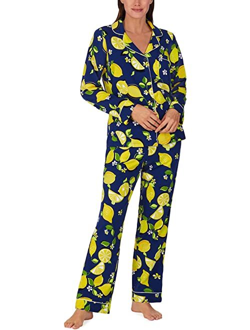 BedHead Pajamas Bedhead PJs Trina Turk x Bedhead Long Sleeve Classic PJ Set