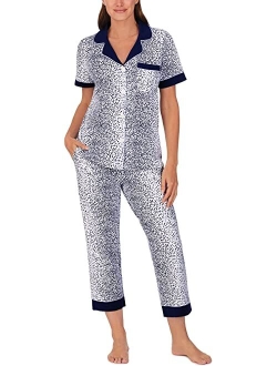 Bedhead PJs Short Sleeve Cropped PJ Set