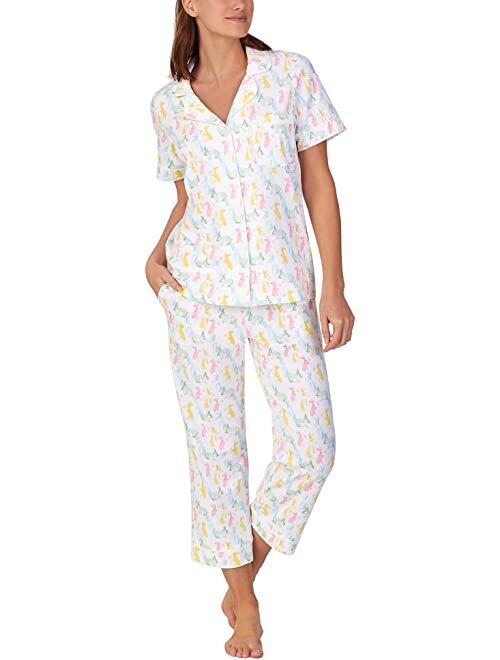 BedHead Pajamas Bedhead PJs Short Sleeve Cropped PJ Set