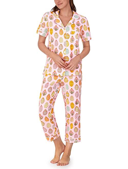 BedHead Pajamas Bedhead PJs Short Sleeve Cropped PJ Set