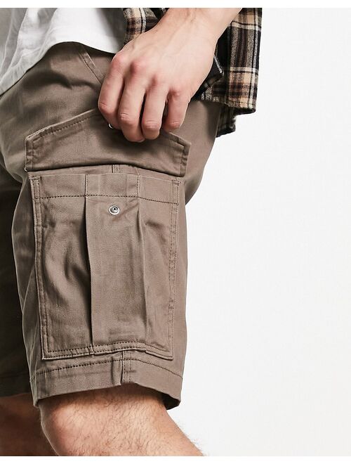 Jack & Jones Intelligence cargo short in brown