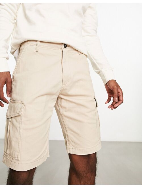 Jack & Jones Intelligence cargo shorts in beige