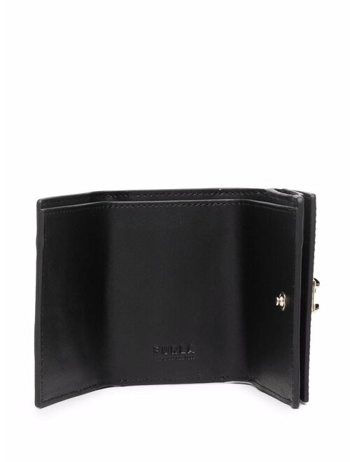 Furla 1927 grained-leather wallet