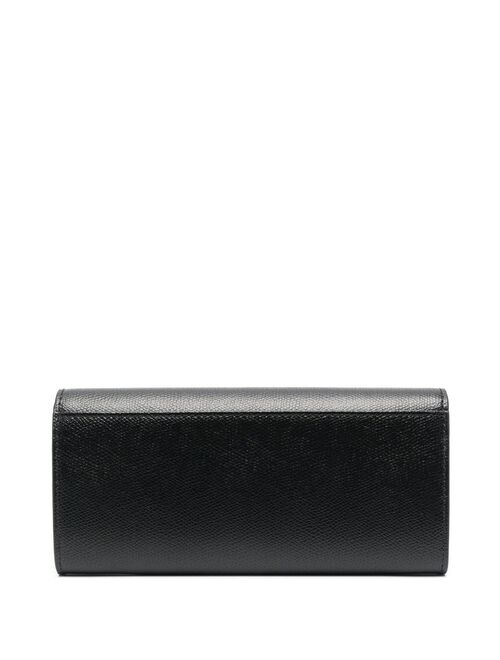 Furla logo-lettering leather wallet