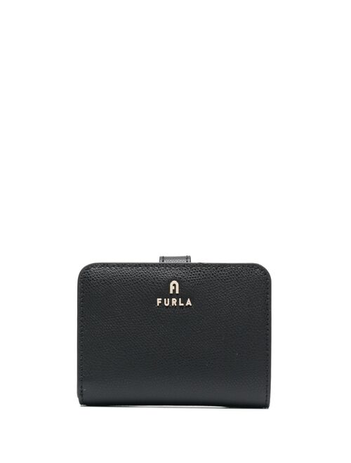 Furla logo-lettering leather wallet