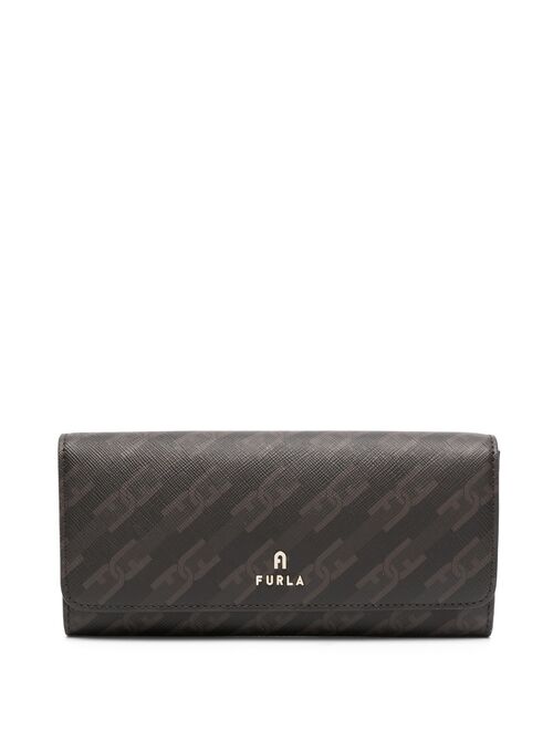 Furla monogram-pattern wallet