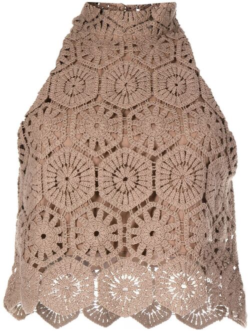 We Are Kindred Viola sleeveless crochet top