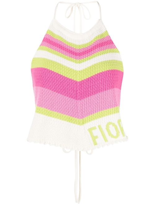 Fiorucci crochet crop top