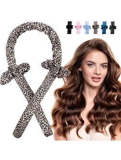 Yeelen Heatless Hair Curling Rod Headband for Long Hair, No Heat Hair Curler Rollers Set can Sleep in Overnight, Satin Curl Ribbon Hair Wrap with Scrunchie and Hair Clips