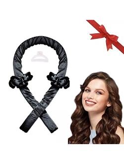 Cecailin No Heating Curling Hair Band, no Heating Curling Iron Headband, no Heating Curling Iron Curling Iron Set, You can Spend The Night in a Soft Foam Curling Iron, La