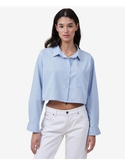 Women's Cropped Dad Shirt