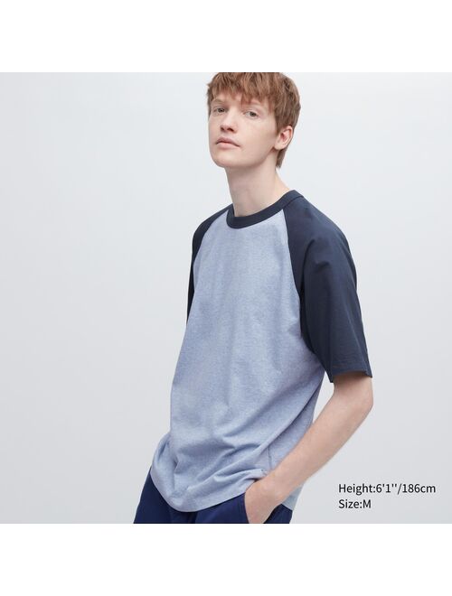 Uniqlo Oversized Half Sleeve Raglan T-Shirt