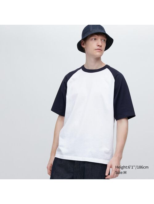 Uniqlo Oversized Half Sleeve Raglan T-Shirt