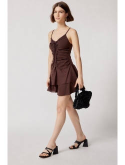 UO Roxy Drop-Waist Mini Dress