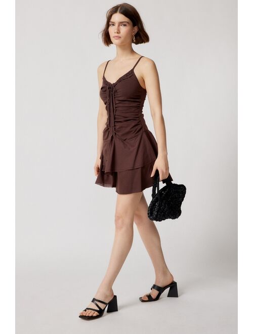 Urban Outfitters UO Roxy Drop-Waist Mini Dress