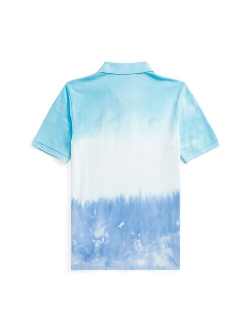 POLO RALPH LAUREN Big Boys Tie-Dye Cotton Mesh Polo Shirt